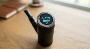 digital screen on a pulsar wizard pipe